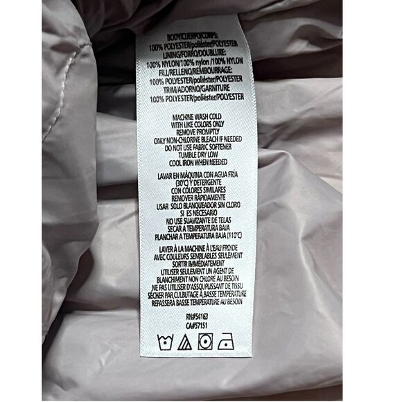 Calvin Klein Winter Quilted Vest with faux fur, Small - Picture 6 of 8